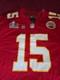 Maillot Des Kansas City Chiefs Patrick Mahomes Patch Super Bowl Lix Nike Homme Grand