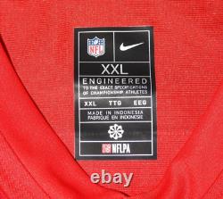 Maillot rouge Nike XXL avec patch du Super Bowl LVII de Patrick Mahomes des Kansas City Chiefs