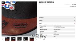 NFL 100 New Era Snapback Hat Wilson # 41/100 Officiel Ball Game Super Chiefs Bowl