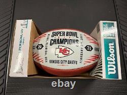 NFL Super Bowl LIV Édition Limitée Football Kansas City Chiefs Champions 2020