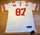 Nfl Super Bowl Lviii Kansas City Chiefs Maillot Travis Kelce #87 Xl Blanc Nwt