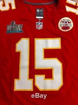 Nike Kansas City Chiefs Patrick Mahomes Super Bowl LIV Home Game Jersey Complet