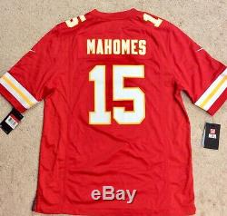 Nike Kansas City Chiefs Patrick Mahomes Super Bowl LIV Home Game Jersey Complet