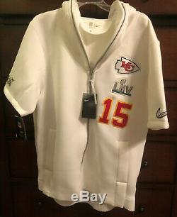 Nike Kansas City Chiefs Patrick Mahomes Super Bowl LIV Journée Presse Lg Hoodie