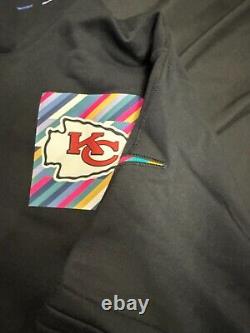 Nike Kansas City Chiefs Sweat à capuche Crucial Catch pour hommes NFL NEW Taille 2XL