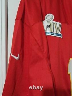 Nike NFL Kansas City Chiefs Patrick Mahomes LIV Superbowl Jersey, Taille Homme 6xl