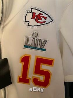 Nike Patrick Mahomes Kansas City Chiefs Super Bowl LIV Médias Showout XL Hoodie