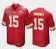 Nike Patrick Mahomes Kansas City Chiefs Superbowl Jersey (home/red) Taille Moyenne
