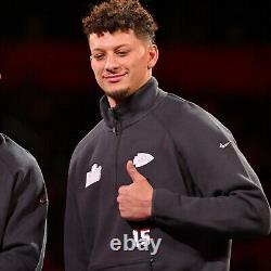 Nike Patrick Mahomes Super Bowl 58 Veste en polaire à demi-zip Tech Fleece MVP de la soirée d'ouverture