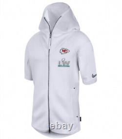 Nike Veste à capuche Super Bowl LIV 54 pour hommes Kansas City Chiefs XL