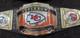Nouveau Ceinture De Champion De Superbowl Des Kansas City Chiefs Nfl Ceinture Plaqu&eacute;e Empil&eacute;e