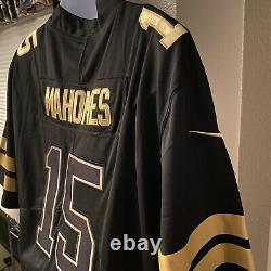 Nouveau Patrick Mahomes XL Hommes Black Kansas City Super Bowl 54 Nike Game Jersey T.n.-o.