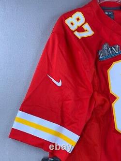 Nouveau Travis Kelce Kansas City Chiefs Nike Super Bowl LIV Jeu Jersey Hommes XL