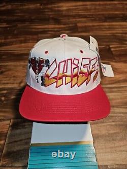 Nouveau chapeau de sport vintage rare des héros de l'équipe des Kansas City Chiefs, casquette snapback vintage