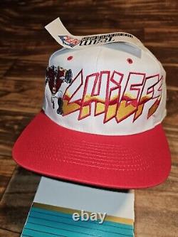 Nouveau chapeau de sport vintage rare des héros de l'équipe des Kansas City Chiefs, casquette snapback vintage