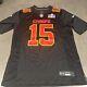 Nouveau Maillot Noir Des Kc Chiefs 2024 Super Bowl Lviii Chase M