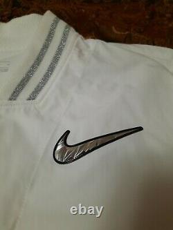 Nwt Nike Men's Large L Superbowl LIV Media Night Blanc Veste Bq9304-100 240 $