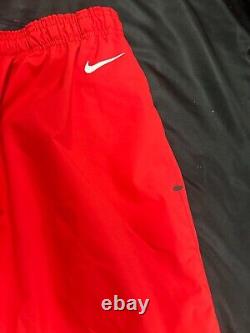 Pantalon de pluie Nike Kansas City Chiefs Storm On Field Taille 3XL neuf Rouge Fabriqué aux États-Unis