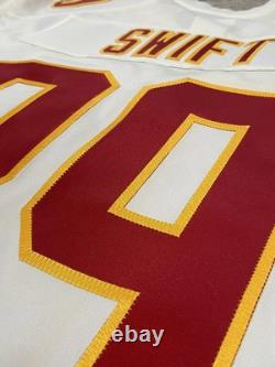 Patch Super Bowl sur mesure de Taylor Swift pour maillot des Kansas City Chiefs 1989 XL