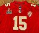 Patrick Mahomes # 15 Chefs Kc Red Super Bowl Jersey 54 4xl