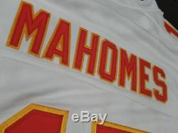 Patrick Mahomes # 15 Chiefs De Kansas City Super Bowl LIV 54 Limited Jersey Blanc