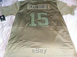 Patrick Mahomes 2019 XL Salut À Service Jersey Kansas City Chiefs Xlarge Mvp