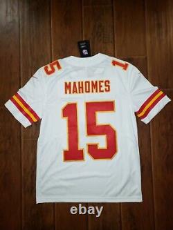 Patrick Mahomes Chefs Super Bol LVII Vapeur Limited Cousu Capitaine Jersey MD