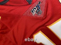 Patrick Mahomes Chiefs NFL 100ème Saison Super Bowl Authentique Limited Jersey L, XL