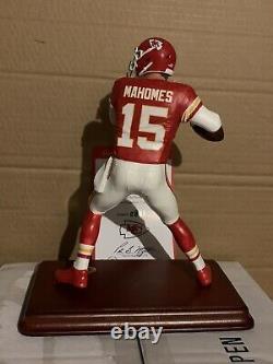 Patrick Mahomes Danbury Mint 9 Kansas City Chiefs Super Bowl Mvp Figurine Nib