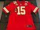 Patrick Mahomes Ii Signé Nike Super Bowl Liv Chefs Authentiques Jersey Beckett