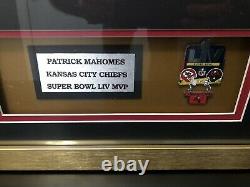 Patrick Mahomes Jersey Encadré Kansas City Chiefs Mvp Superbowl LV Pin