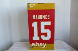 Patrick Mahomes KC Chiefs 3x Champions du Super Bowl Édition Limitée Bobblehead NIB