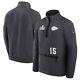 Patrick Mahomes Kc Chiefs Nike Super Bowl Lviii Opening Night Pull-over M Rare<br/><br/>translation: Patrick Mahomes Kc Chiefs Nike Super Bowl Lviii Soirée D'ouverture Pull-over M Rare