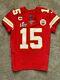 Patrick Mahomes Kansas City Chiefs Nike Elite Super Bowl Liv Jersey & Patches