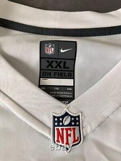 Patrick Mahomes Kansas City Chiefs Nike Super Bowl White Jersey Hommes 2x Large