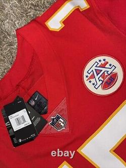 Patrick Mahomes Kansas City Chiefs Nike Vapor Elite Jersey Rouge 100% Authentique