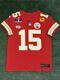 Patrick Mahomes Kansas City Chiefs Super Bowl 58 Maillot Nike Fuse Elite Taille 40/m