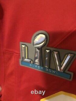 Patrick Mahomes Kansas City Chiefs Super Bowl LIV 54 Jeu Limited Jersey Red S