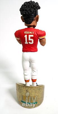 Patrick Mahomes Kansas City Chiefs Super Bowl LIV Figurine Bobblehead Légende Du Terrain
