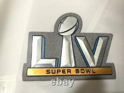Patrick Mahomes Kansas City Chiefs Super Bowl LV 55 Sur Le Terrain Jersey Blanc XXL