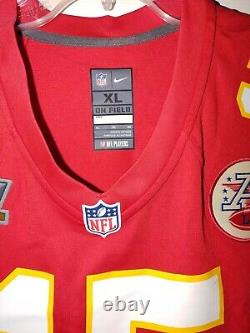 Patrick Mahomes Kansas City Chiefs XL Nike On Field Sb LV Jersey Brand New