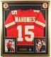 Patrick Mahomes, Kansas City Chiefs, Maillot Encadré 32x36 / Quart-arrière Champion Du Super Bowl 2 Fois.