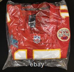 Patrick Mahomes Kc Chefs Nike Super Bowl Patch Jersey Red 2xl In Hand Shipping Dès Que Possible