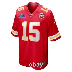 Patrick Mahomes Kc Chefs Nike Super Bowl Patch Jersey Red 2xl In Hand Shipping Dès Que Possible