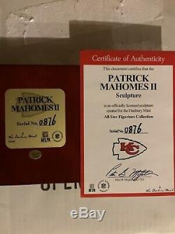 Patrick Mahomes Mint 9 Danbury Kansas City Chiefs Super Bowl Mvp Figurine Nib