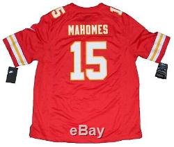 Patrick Mahomes Signé Kansas City Chiefs # 15 Nike Super Bowl LIV Jersey Jsa