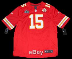Patrick Mahomes Signé Kansas City Chiefs # 15 Super Bowl LIV Jersey Nike Jsa
