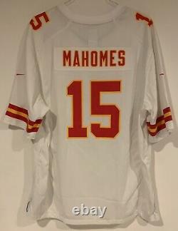 Patrick Mahomes Super Bowl LV Kansas City Chiefs Nike Game Jersey Sz 2xl