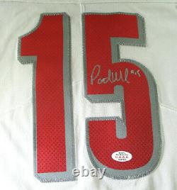Patrick Mahomes / Super Bowl Mvp / Chefs Autographiés Jersey De Style Pro / Coa
