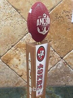 Poignée de robinet de bière commémorative du Super Bowl des Kansas City Chiefs Sf 49ers - tout neuf